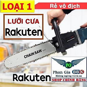 Mua   LOẠI XỊN   Lưỡi cưa xích gắn máy mài - Bộ chuyển đổi máy mài thành máy cưa - Cắt gỗ - Cắt cành - Có bình dầu tự động