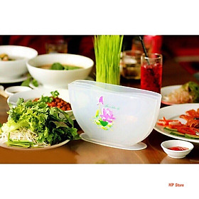 Mua Khay Đựng Bánh Tráng Tiện Lợi 3 Ngăn Lớn