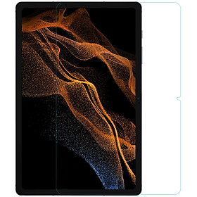 Miếng dán màn hình kính cường lực cho Samsung Galaxy Tab S8 11 inch hiệu Nillkin Amazing H+ (mỏng 0.2 mm, vát cạnh 2.5D, chống trầy, chống va đập) - Hàng Chính Hãng