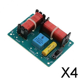 4x80W High-Low 2 Way HiFi Speaker Frequency Divider Crossover Filters