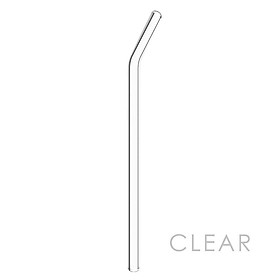 Mua Ống hút Thủy tinh ECOHUB  Cong/thẳng (dài 200mm  đường kính 6 7 12mm) Trong suốt | EH008