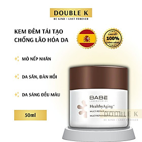 Kem Đêm Chống Lão Hóa Da BABE Multi Repair Renovating Cream - Double K