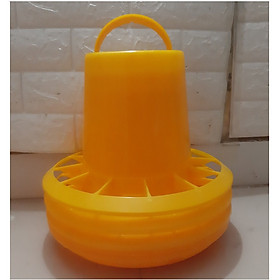3 Máng ăn cho Gia Cầm (Gà, Vịt, Ngan, Ngỗng, Chim....) Chia ô, Có Móc Treo - Máng treo, Kích Thước 33x33x20Cm - Máng ăn nhỡ liền vành (số 3)