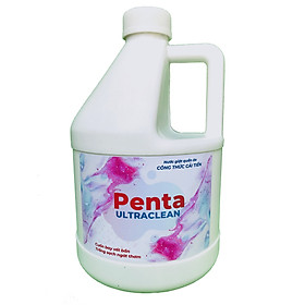 Nước giặt xả Penta UltraClean đậm đặc 1.8kg (hương phấn baby)