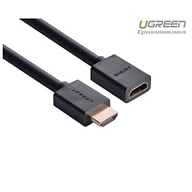 Dây nối dài HDMI 1.4 thuần đồng 19+1 Dài 1M UGREEN HD107 10141 - Hàng chính hãng