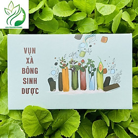 Xà Bông Sinh Dược - 1kg vụn đủ 10 hương - 100% thiên nhiên handmade giữ cho da bạn sạch và khỏe, diệt khuẩn, giúp làm giảm mụn nhọt, giảm căng thẳng, stress- Tặng Kèm 5 túi Tạo Bọt