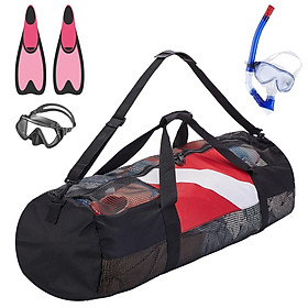 Mesh Sports Duffle Bag Scuba Dive Mesh Bag for Outdoor Sports Surfing Diving
