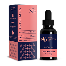 Tinh Dầu Thiên Nhiên Nano Bưởi Hồng 5ml
