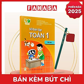 Sách Giáo Khoa Vở Bài Tập Toán 1 - Tập 2 (Kết Nối) (Phiên Bản 2025) - Kèm Bút Chì