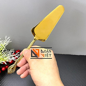 Mua Xẻng xúc bánh Pizza SIÊU ĐẸP. Dụng cụ xúc bánh 2 trong 1 RĂNG CƯA cắt bánh  kiểu dáng CỔ ĐIỂN - SANG TRỌNG
