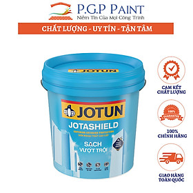 Mua Sơn Nước Ngoại Thất - Siêu Cao Cấp - Jotun - Jotashield - Sạch Vượt Trội - Bề Mặt Bóng (MÀU TRẮNG)