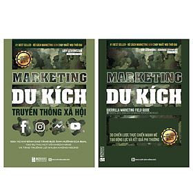 Download sách Combo 2 cuốn marketing du kích:30 chiến lược thực chiến mạnh mẽ tạo động lực,kết quả phi thường và100+vũ khí đỉnh cao tăng sức ảnh hưởng của bạnTV