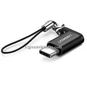 Đầu chuyển đổi Micro USB sang USB type C có hỗ trợ OTG UGREEN US278 50551 - hàng chính hãng