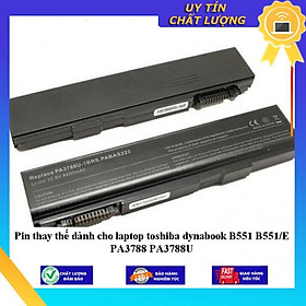 Pin dùng cho laptop toshiba dynabook B551 B551/E PA3788 PA3788U - Hàng Nhập Khẩu  MIBAT677