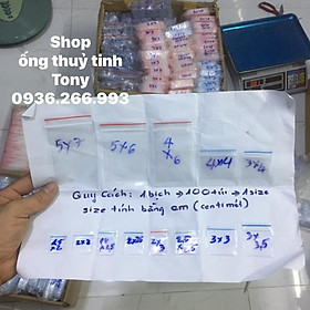 Mua 100Túi zip túi miết đủ size