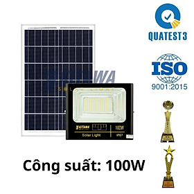 Mua DP1100 Đèn Pha Năng Lượng Mặt Trời Kitawa 100w Ip67