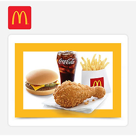 McDonald's - Enjoy McDonald's A (Ecode Combo- Cheeseburger)