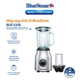 Máy xay sinh tố BlueStone BLB-5336 (1L - 600W - Cối thủy tinh) - Hàng Chính Hãng