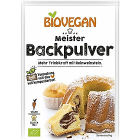 Hình ảnh Bột nở hữu cơ cao cấp Biovegan Baking Powder 17g