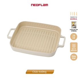 Mua  Hàng chính hãng  Chảo nướng chống dính bếp từ  Neoflam Fika 28cm. Made in Korea. Hàng có sẵn  giao ngay