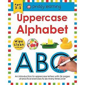 Ảnh bìa Uppercase Alphabet: Wipe Clean Workbooks