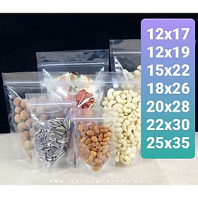 Mua 1 Kg Túi zip đáy đứng 2 mặt trong- Túi zip trong
