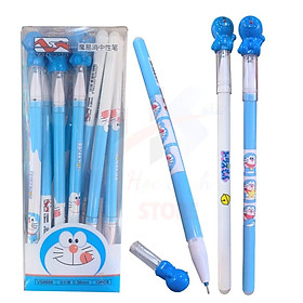 Hộp 12 Cây Viết Gel Xóa Được Doreamon Ngòi 0.38mm Vân Sơn Vs8888