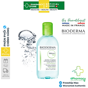 Nước tẩy trang dành cho da dầu, da mụn BIODERMA Sébium H2O 250ml