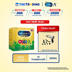 Sữa bột Enfagrow A+ Neuropro 4 2.2kg với DHA giúp phát triển não bộ cho trẻ từ 2–6 tuổi