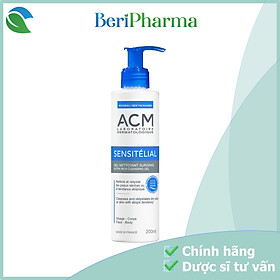 [CHÍNH HÃNG] ACM Gel rửa mặt làm sạch cho da nhạy cảm Sensitelial Cleansing Gel 200ml