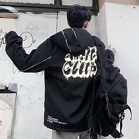 Áo khoác dù unisex form rộng 2020 Club nam nữ ulzzang WIND