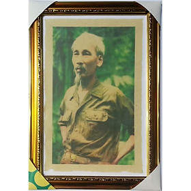 Mua Tranh Bác Hồ  ảnh Hồ Chí Minh  ảnh bác vẫy tay chào  ành việc bắc in trên giấy dó bền trên 20 năm