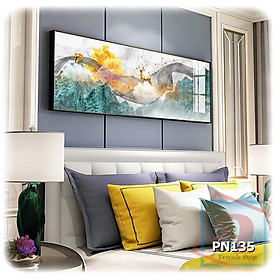Tranh canvas khổ lớn trang trí phòng ngủ - PN135