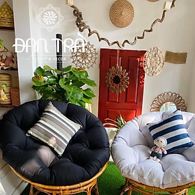 Mua  RẺ VÔ ĐỊCH  Ghế 100% Mây Tự Nhiên Papasan 100cm  - Nội Thất Mây Tre Đan