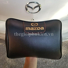 Gối tựa cổ, tựa đầu cho Ô tô, Xe hơi Logo Mazda