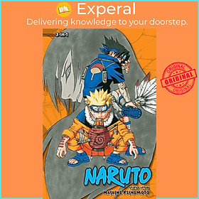 Sách - Naruto (3-in-1 Edition), Vol. 3 - Includes vols. 7, 8 & 9 by Masashi Kishimoto (UK edition, paperback)