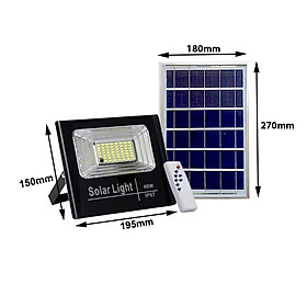 Mua Đèn pha năng lượng mặt trời 40W ( vỏ nhựa )