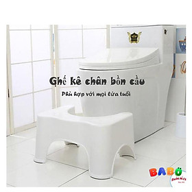 Ghế Nhựa Kê Chân Toilet – Bồn Cầu Khi Đi Vệ Sinh Chống Táo Bón Babo TBB138