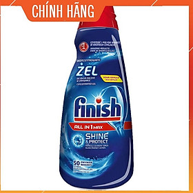 Gel rửa bát Finish All in 1 Max 650ml