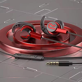 Mua Tai nghe có dây TEKKIN WL1 Bass Có Mic Khử Tiếng Ồn HiFi PC Máy Tính  - hàng chính hãng - Đỏ