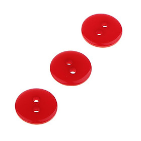 2-5pack 100 Candy Color 2-Holes Round Resin Button For Sewing Craft Scrapbook