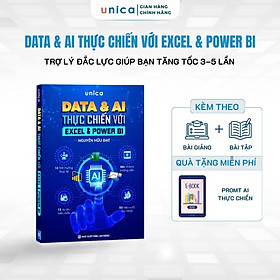 Sách Data & AI thực chiến với Excel & Power BI