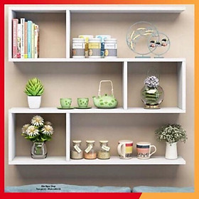 Mua Kệ sách gỗ treo tường 3 ngăn dài 80cm ( như hình )