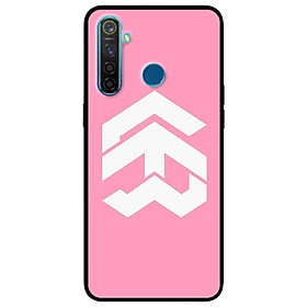 Ốp lưng dành cho Realme 5 , 5s - 5i - 6i - mẫu Năm Hồng Trắng