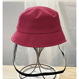 Mũ nón bucket kèm kính chống khói bụi vi khuẩn cho bé Basic