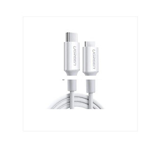 Mua Cáp usb type c ra ap ple light nings màu trắng ugreen 60747 0.5m US171 - Hàng Chính Hãng