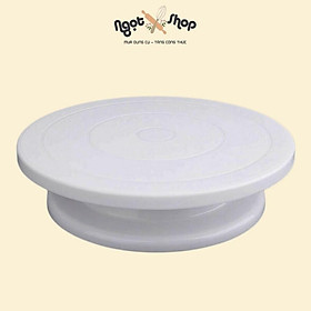 Mua Bàn Xoay Nhựa Làm Bánh Kem Mini Vẽ Trang Trí Bánh Kem Mini  Bánh Quy Cookie