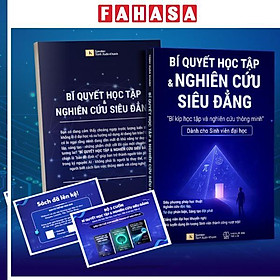 Bí Quyết Học Tập Và Nghiên Cứu Siêu Đẳng - Bí Kíp Học Tập Và Nghiên Cứu Thông Minh - Dành Cho Sinh Viên Đại Học - Viên Minh