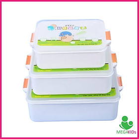 Mua Bộ 3 hộp đựng thực phẩm 2047 Song Long