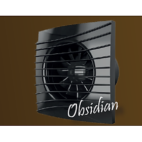 Quạt thông gió SILENT 4C Оbsidian - màu ĐEN - Hàng Nhập Khẩu